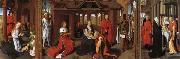 Hans Memling The Nativity,The Adoration of the Magi,The Presentation in the Temple Sweden oil painting artist